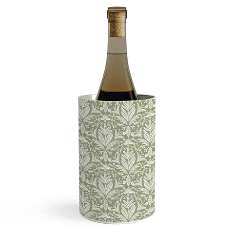 CoastL Studio Tropical Paradise Lush Green Wine Chiller