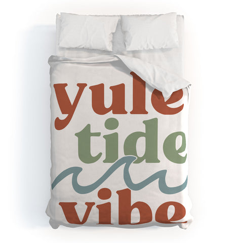 CoastL Studio YuleTide Vibe Duvet Cover