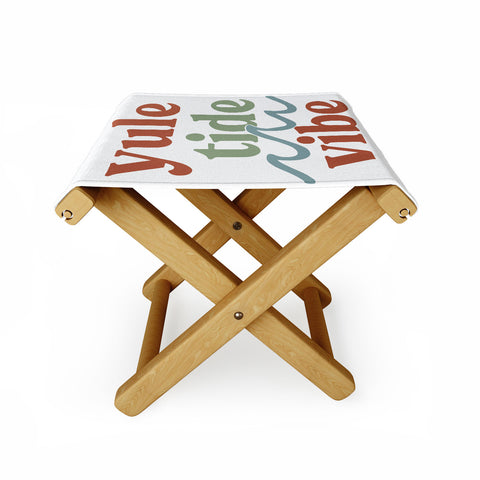 CoastL Studio YuleTide Vibe Folding Stool