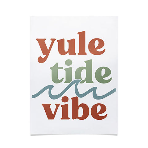 CoastL Studio YuleTide Vibe Poster