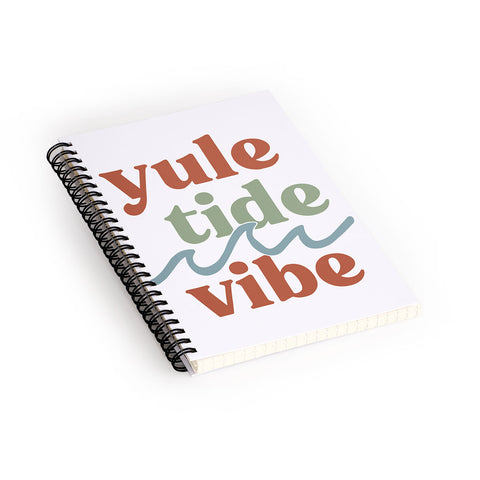 CoastL Studio YuleTide Vibe Spiral Notebook