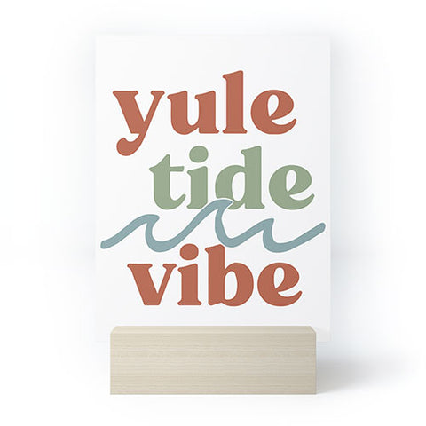 CoastL Studio YuleTide Vibe Mini Art Print