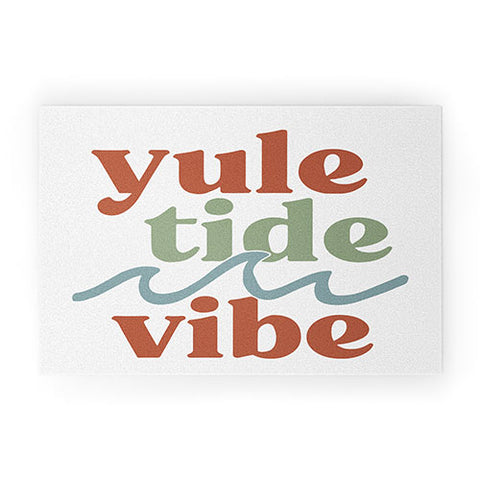 CoastL Studio YuleTide Vibe Welcome Mat