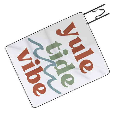 CoastL Studio YuleTide Vibe Picnic Blanket