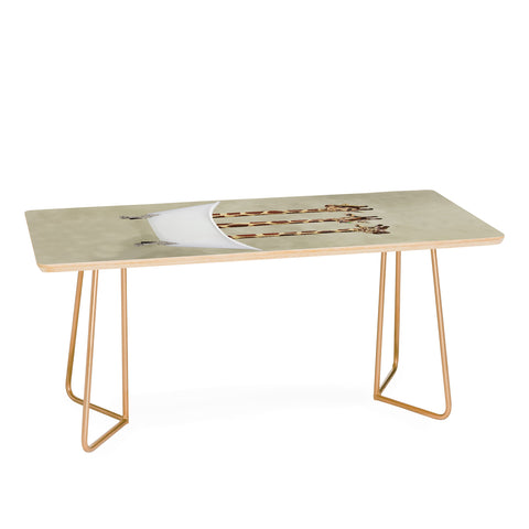 Coco de Paris 3 giraffes in bathtub Coffee Table