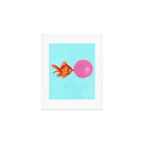 Coco de Paris A bubblegum goldfish Art Print