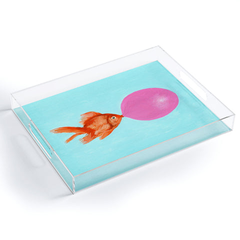 Coco de Paris A bubblegum goldfish Acrylic Tray