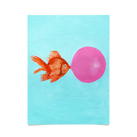 Coco de Paris A bubblegum goldfish Poster