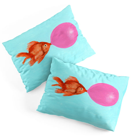 Coco de Paris A bubblegum goldfish Pillow Shams