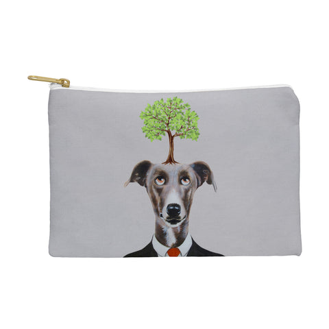 Coco de Paris A greyhound with a tree Pouch