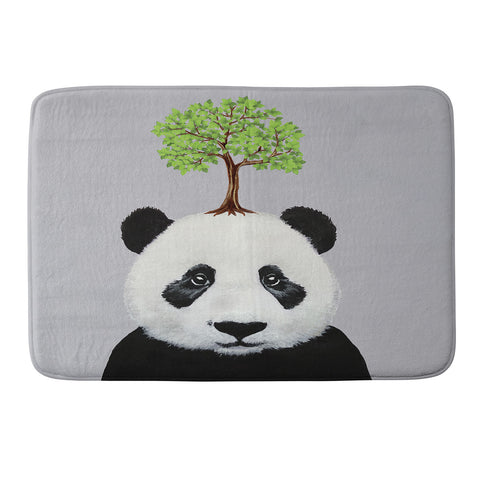 Coco de Paris A Panda with a tree Memory Foam Bath Mat