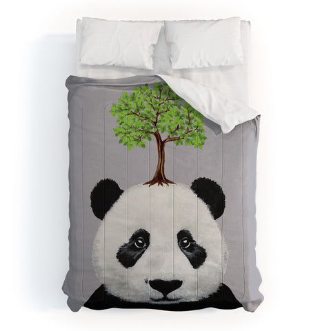 Coco de Paris A Panda with a tree Comforter