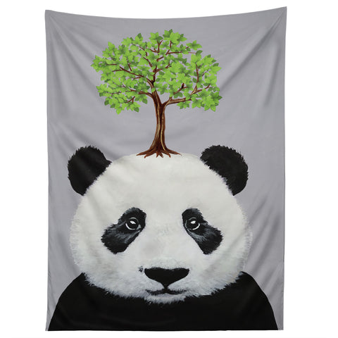 Coco de Paris A Panda with a tree Tapestry