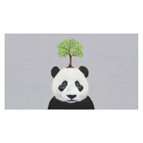 Coco de Paris A Panda with a tree Tablecloth