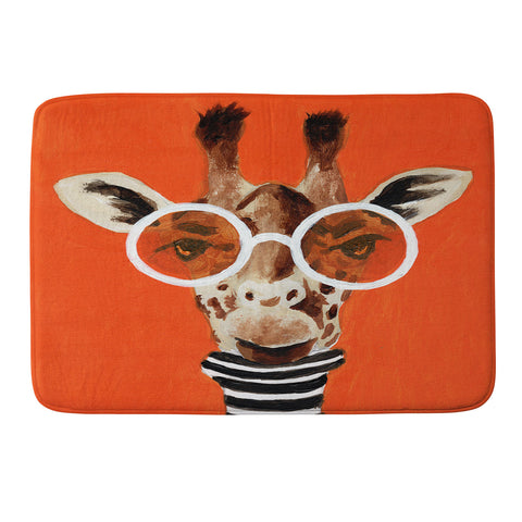 Coco de Paris A stripy Giraffe Memory Foam Bath Mat