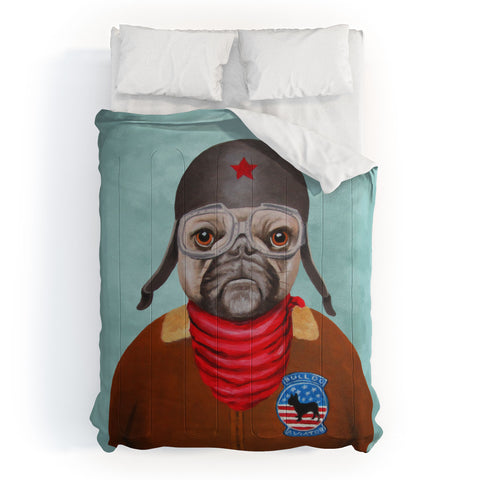 Coco de Paris Aviator Bulldog Comforter