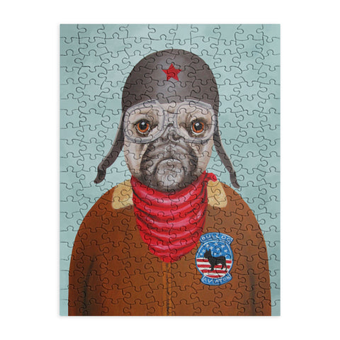 Coco de Paris Aviator Bulldog Puzzle