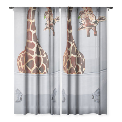 Coco de Paris Bathtub Giraffe Sheer Non Repeat