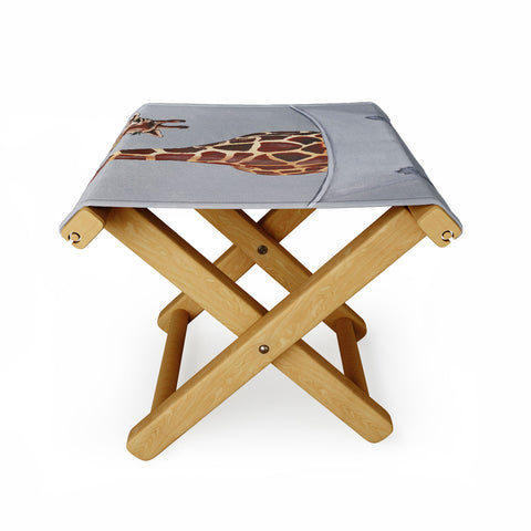 Coco de Paris Bathtub Giraffe Folding Stool