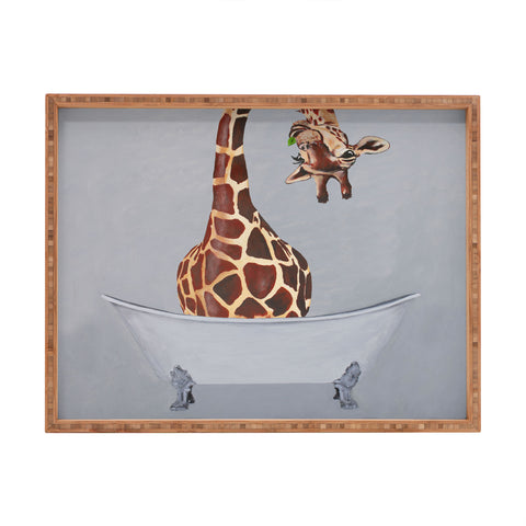 Coco de Paris Bathtub Giraffe Rectangular Tray