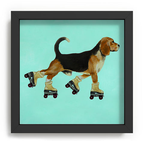 Coco de Paris Beagle Rollerskater Recessed Framing Square
