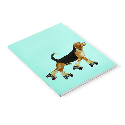 Coco de Paris Beagle Rollerskater Notebook