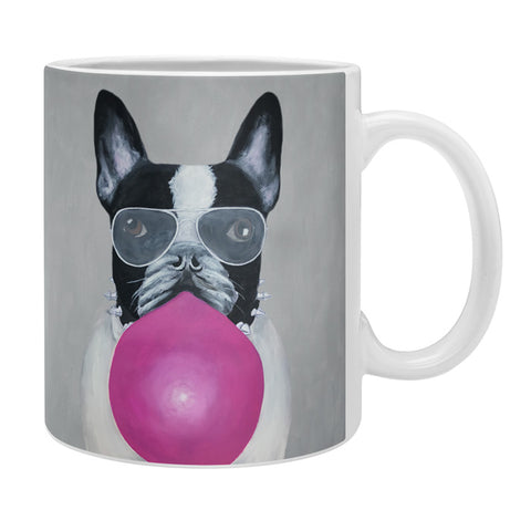 Coco de Paris Bulldog with bubblegum Coffee Mug
