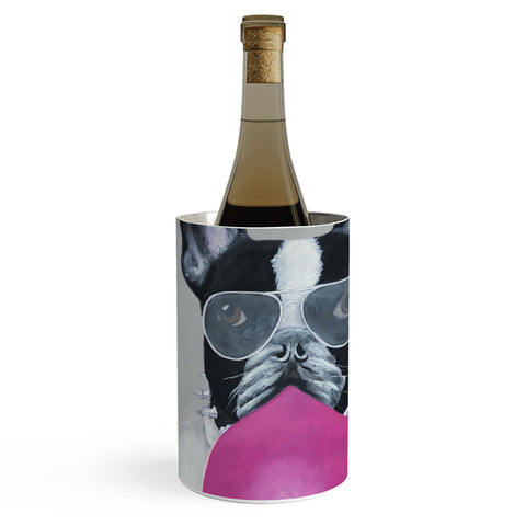 Coco de Paris Bulldog with bubblegum Wine Chiller