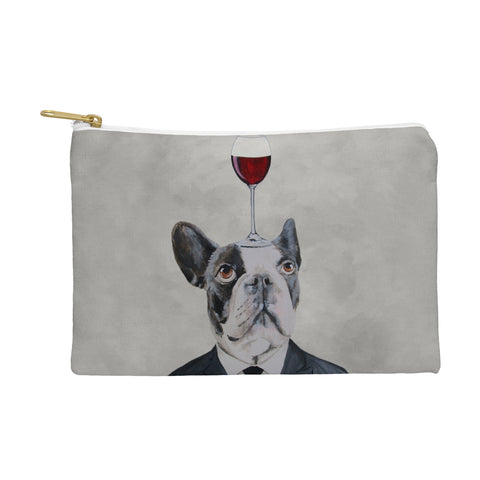 Coco de Paris Bulldog with wineglass Pouch