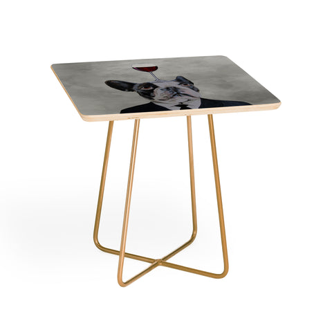 Coco de Paris Bulldog with wineglass Side Table