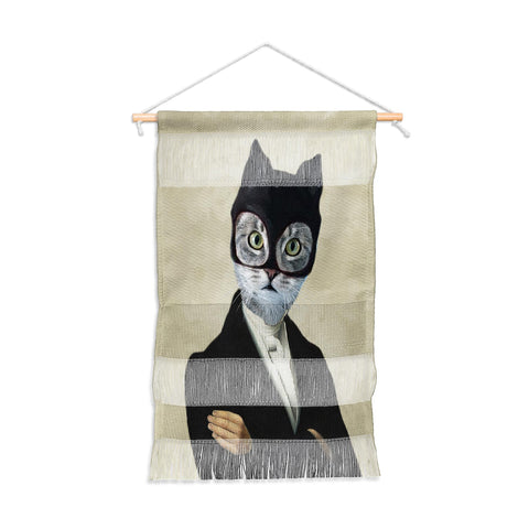 Coco de Paris Cat batman Wall Hanging Portrait