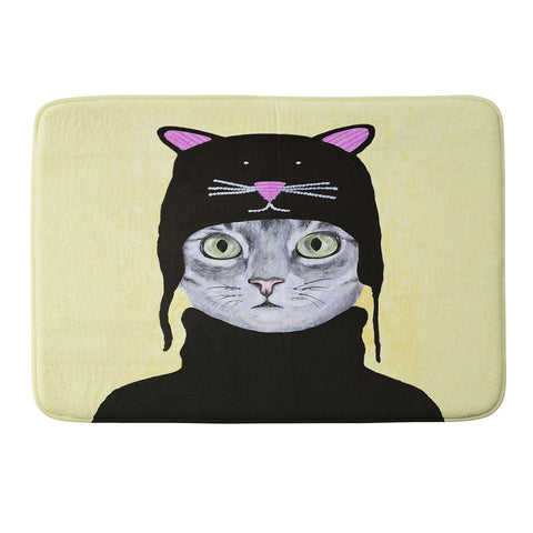 Coco de Paris Cat with cat cap Memory Foam Bath Mat