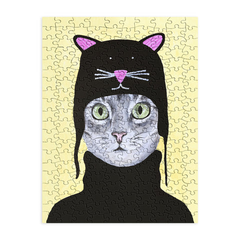 Coco de Paris Cat with cat cap Puzzle