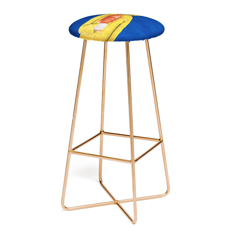 Coco de Paris Cat with fish Bar Stool