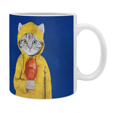 Coco de Paris Cat with fish Coffee Mug