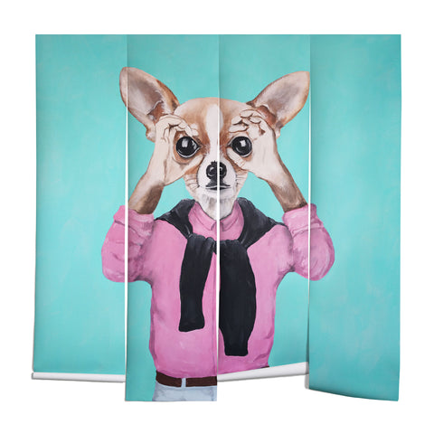 Coco de Paris Chihuahua is looking Wall Mural