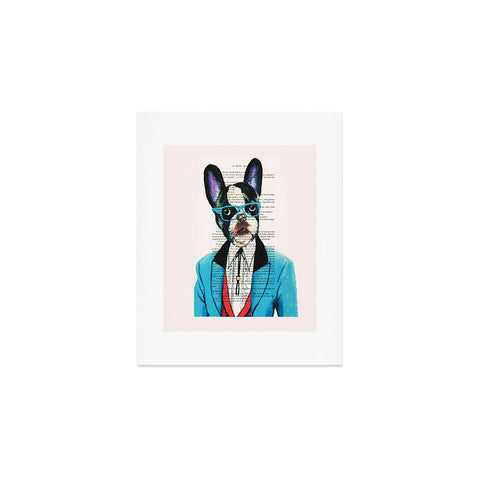 Coco de Paris Clever Bulldog Art Print