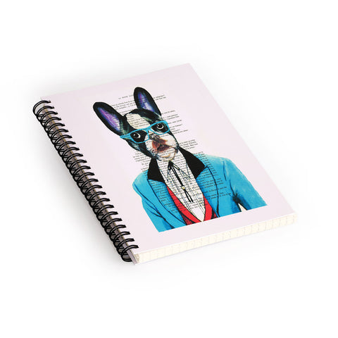 Coco de Paris Clever Bulldog Spiral Notebook