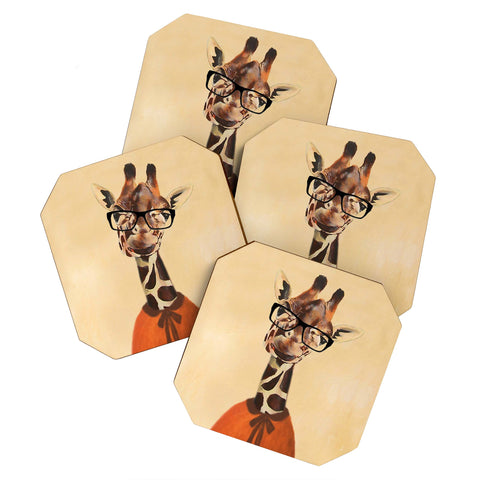 Coco de Paris Clever Giraffe Coaster Set