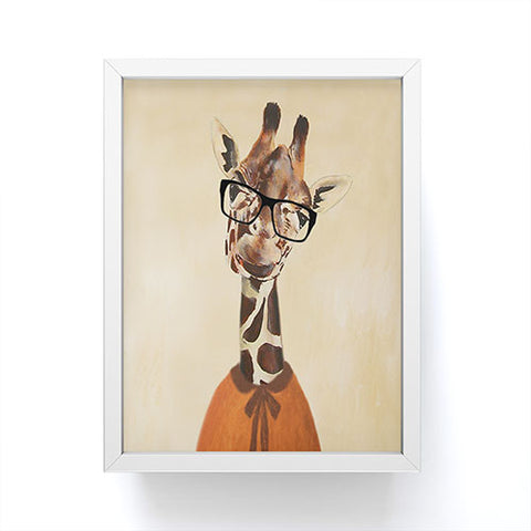 Coco de Paris Clever Giraffe Framed Mini Art Print