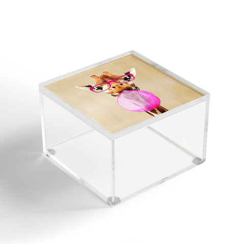 Coco de Paris Clever giraffe with bubblegum Acrylic Box
