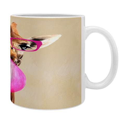 Coco de Paris Clever giraffe with bubblegum Coffee Mug