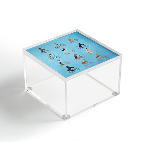 Coco de Paris Cycling Dogs Acrylic Box