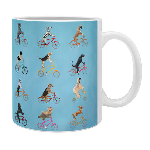 Coco de Paris Cycling Dogs Coffee Mug