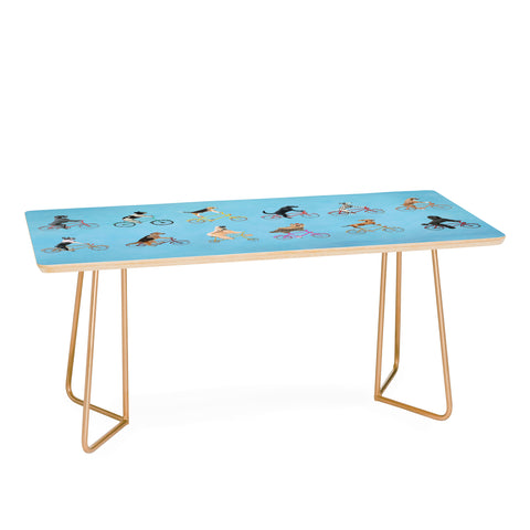 Coco de Paris Cycling Dogs Coffee Table