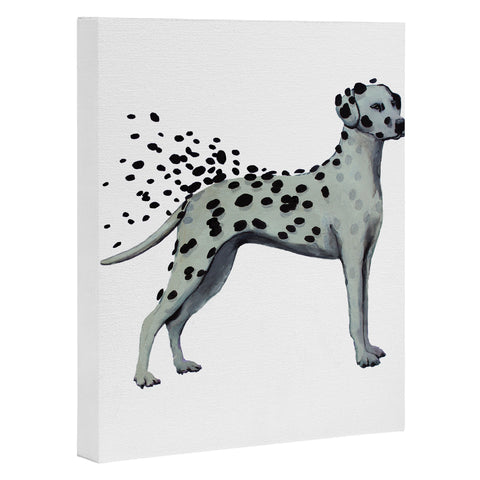 Coco de Paris Dalmatian in the storm Art Canvas