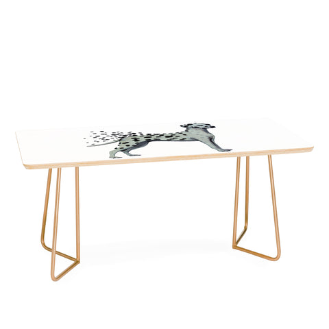 Coco de Paris Dalmatian in the storm Coffee Table
