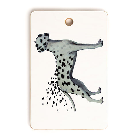 Coco de Paris Dalmatian in the storm Cutting Board Rectangle