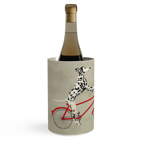 Coco de Paris Dalmatian on bicycle Wine Chiller