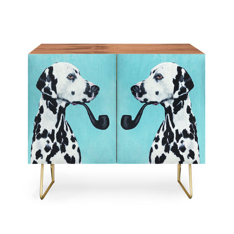 Coco de Paris Dalmatian with pipe Credenza